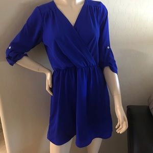 New with tags dress Bleu size M beautiful